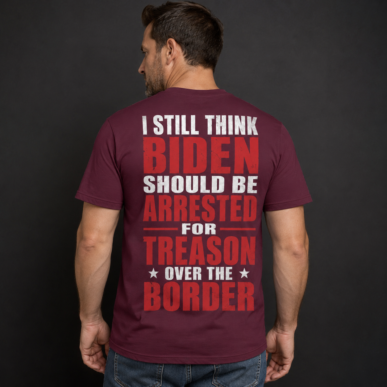 Biden Border Treason Funny T-Shirt