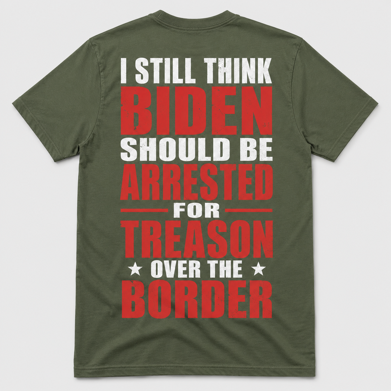 Biden Border Treason Funny T-Shirt