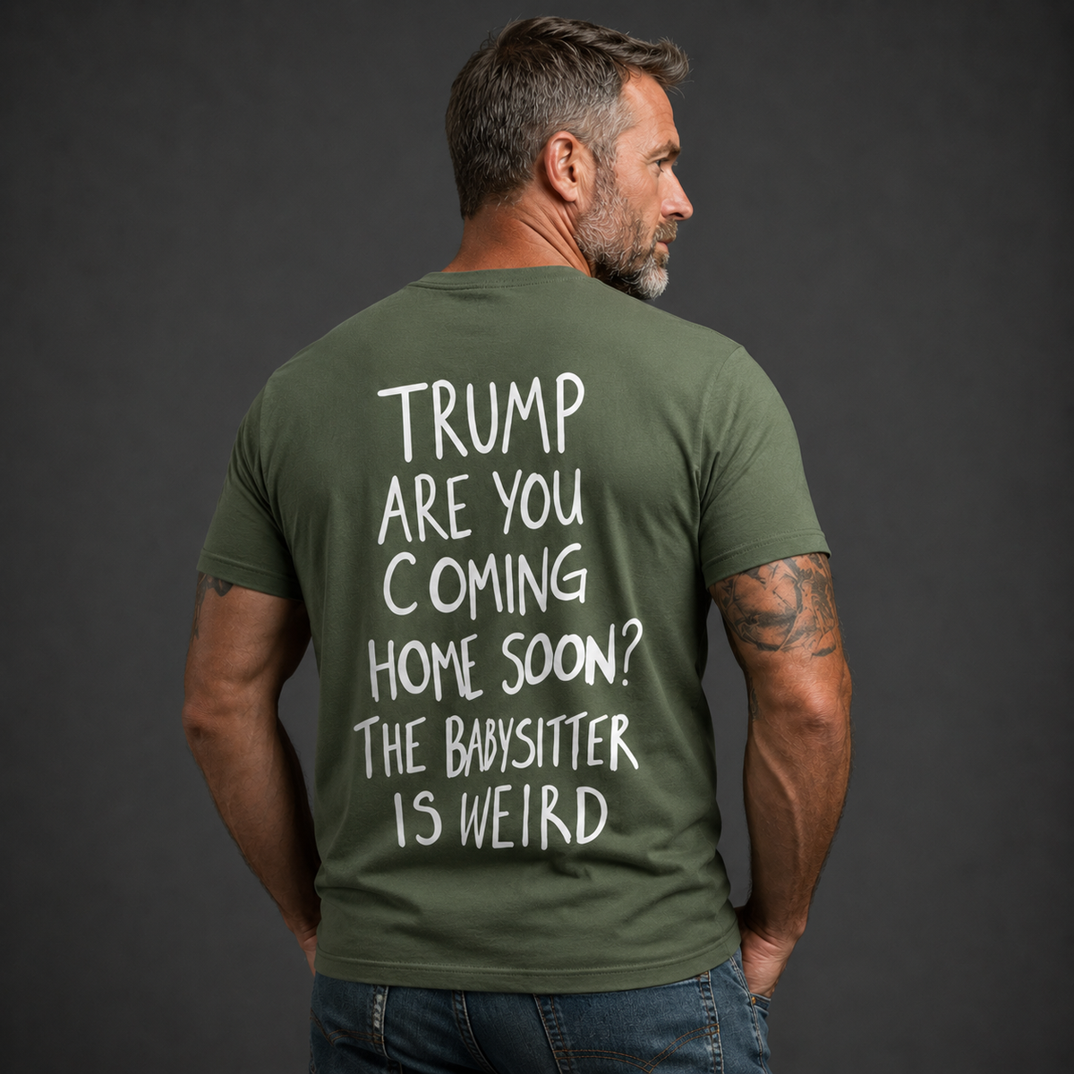 Trump Are You Coming Home Soon? Funny T-Shirt