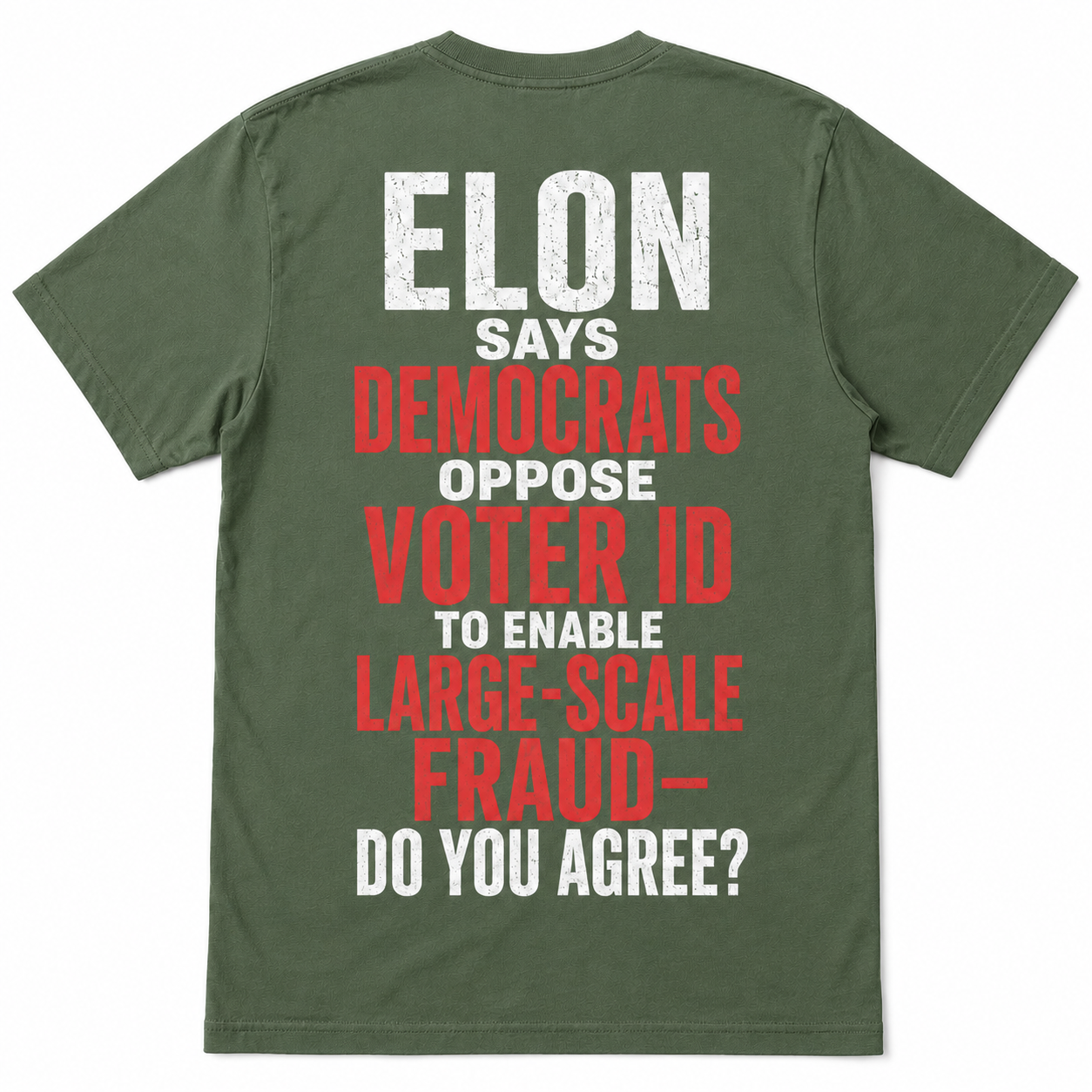 "Elon Voter ID" T-Shirt